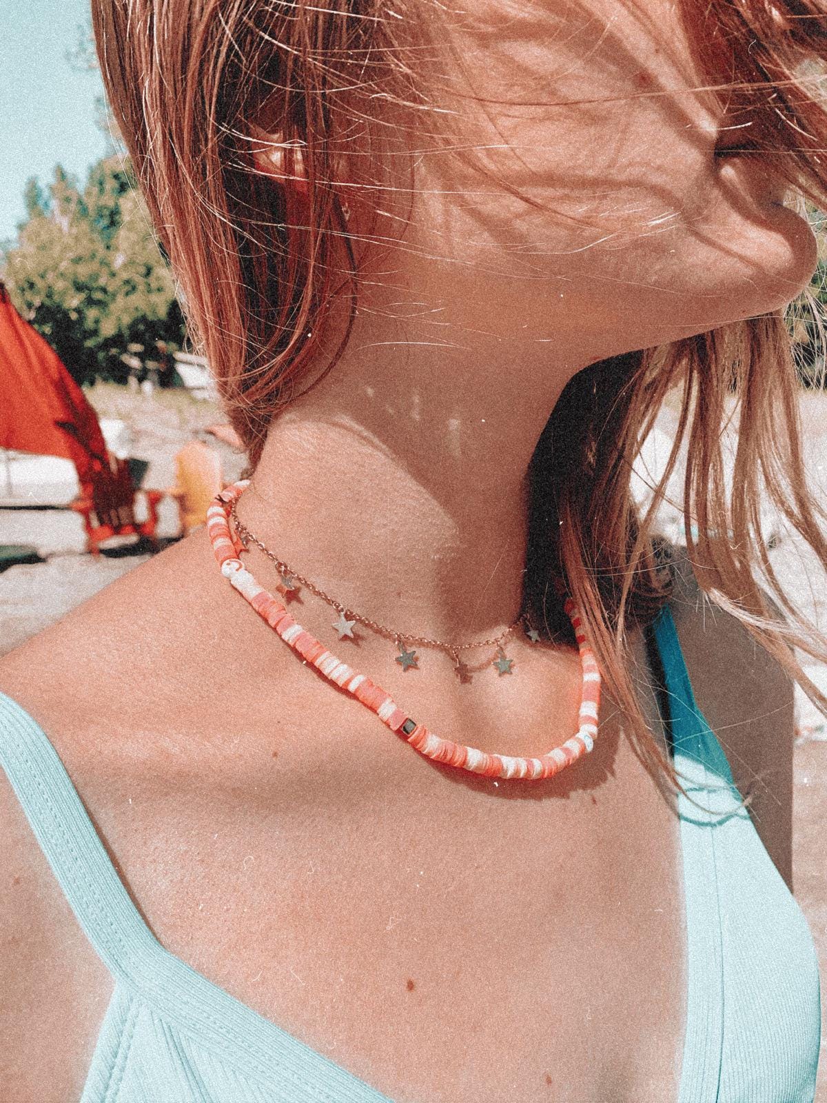 Mystery Outerbanks choker necklace OBX necklace 1 pcs Pouge surfer necklace My Store