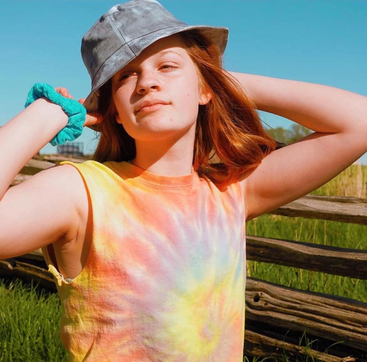 Hand-dyed Tiedye Bucket Hat | Summer 2025 Hat | Tiedye Hat | Tiedye Beach Girl | Y2K Tiedye Fasion | 2000s style bucket hat My Store