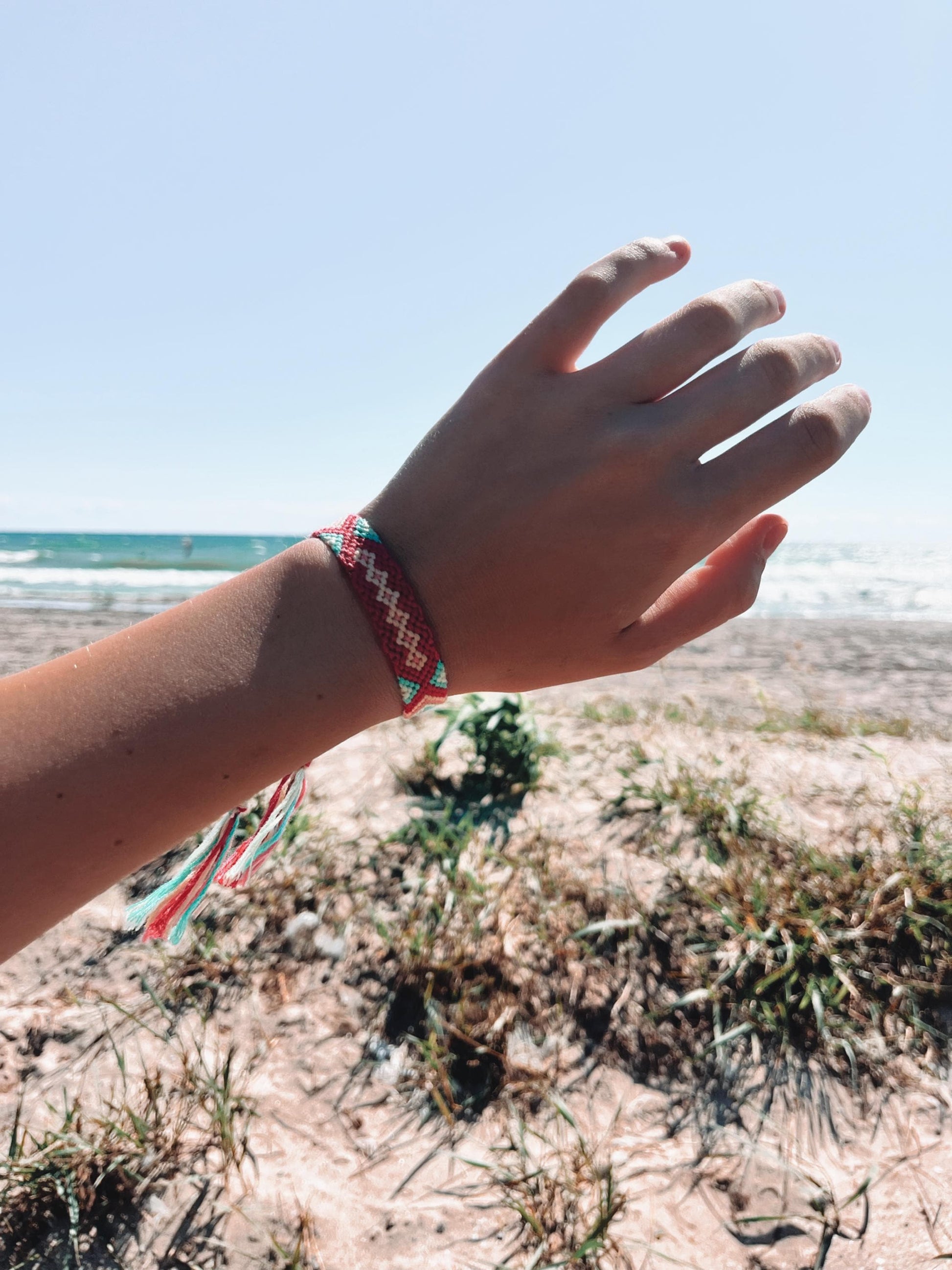 Coastal Woven Bracelet | Handmade Nautical Friendship Bracelet | Beach jewelry from Sunkissed Sandbanks | Summer 2025 Vacation Bracelet My Store