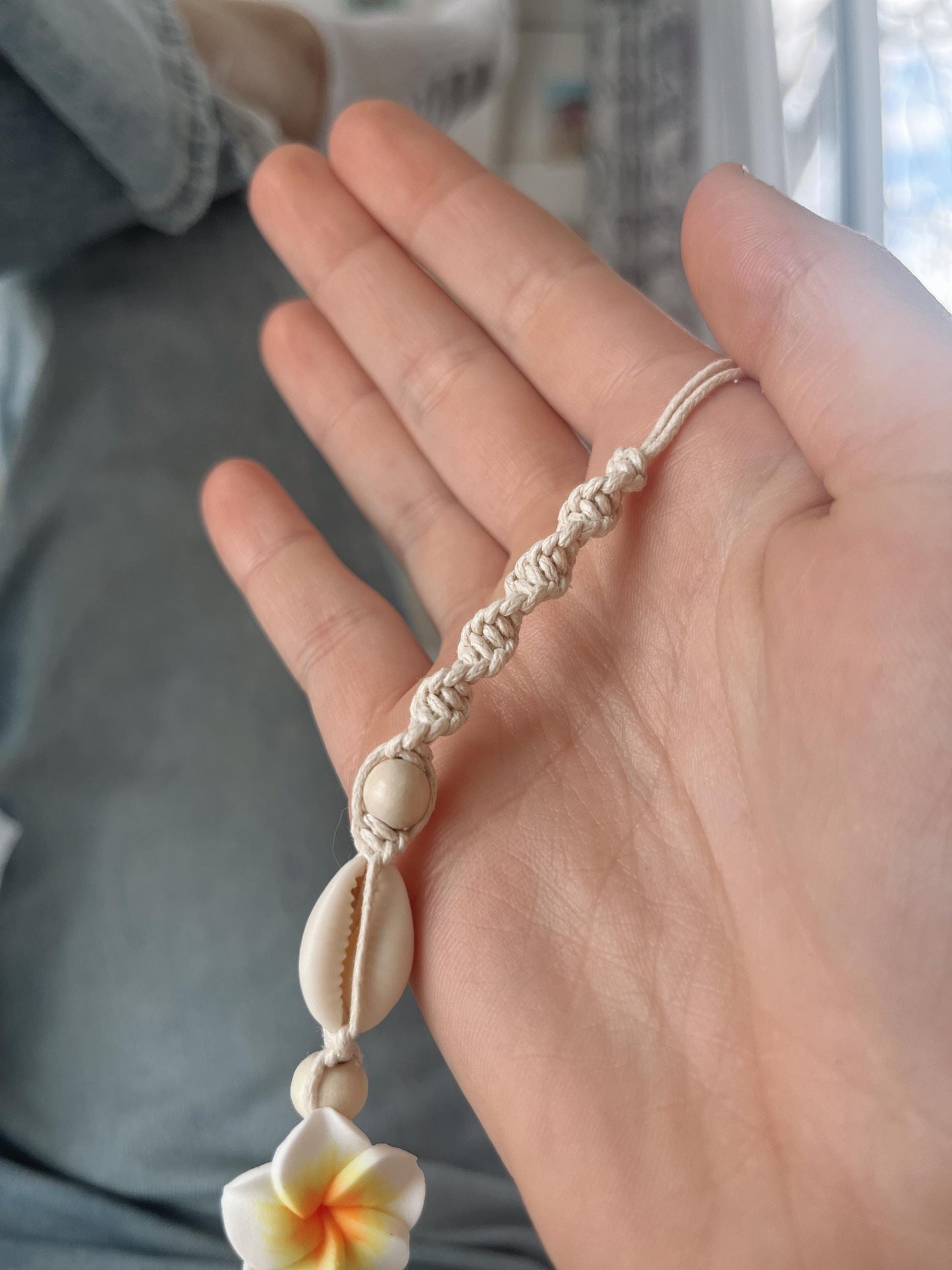 Hawaiian Hibiscus Woven Choker Necklace | Adjustable Macrame Necklace | Summer 2025 Hibiscus jewlery | Gift for her | Summer necklace My Store