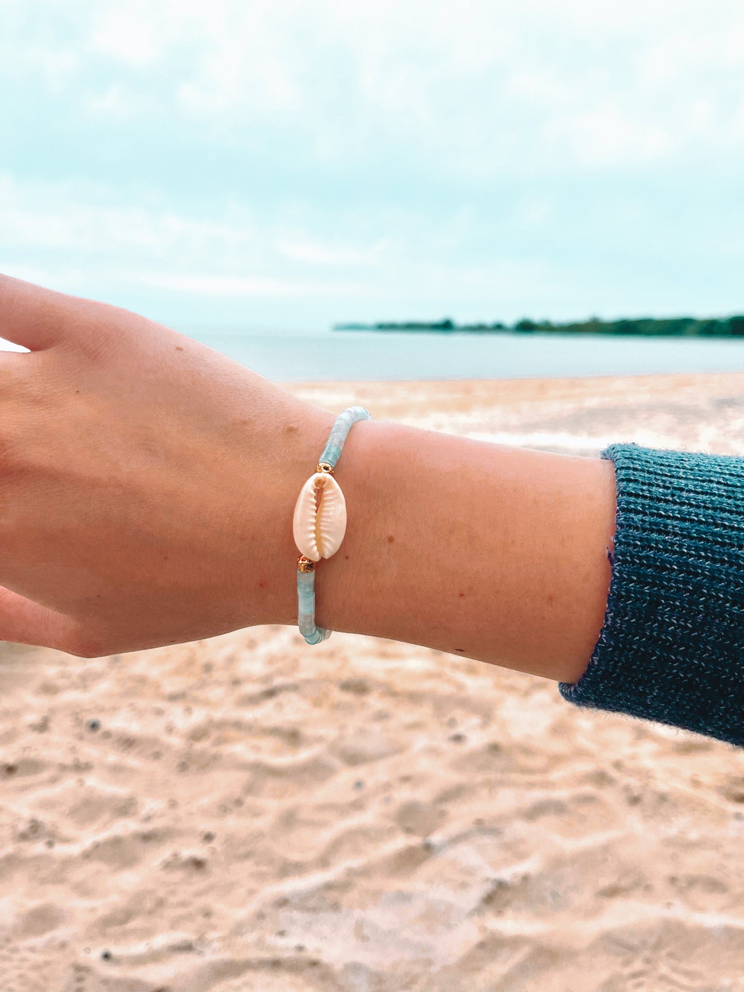 Puka Shell Bracelet | Quartz Bracelet | Summer Beach Bracelet | Summer Bracelet | Vacation Bracelet | waterproof bracelet | Gold plated My Store
