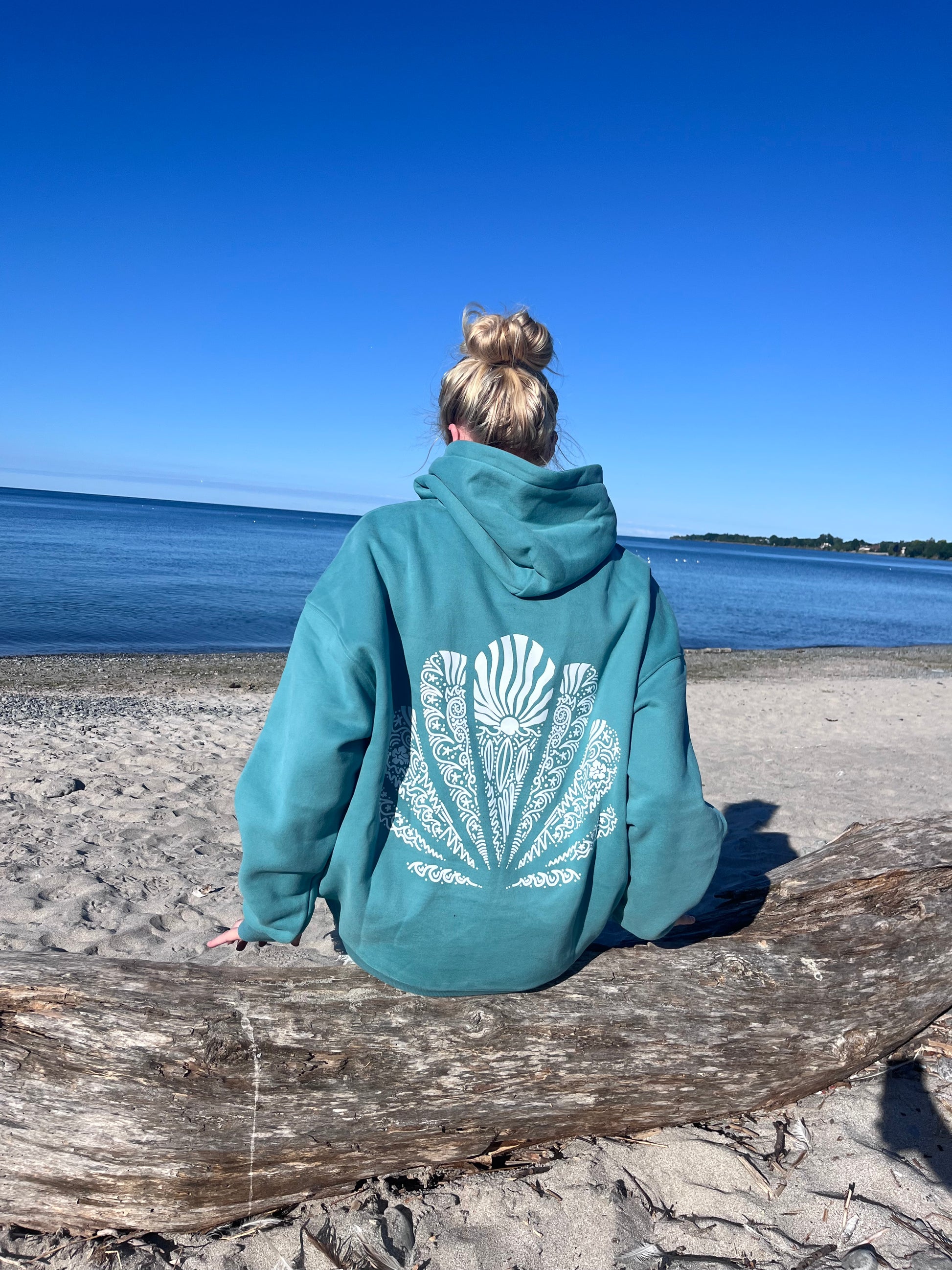Wave One Treasure Hoodie - With Free Matching Bracelet Sunkissed Sandbanks
