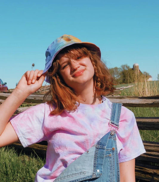 Hand-dyed Tiedye Bucket Hat | Summer 2025 Hat | Tiedye Hat | Tiedye Beach Girl | Y2K Tiedye Fasion | 2000s style bucket hat My Store