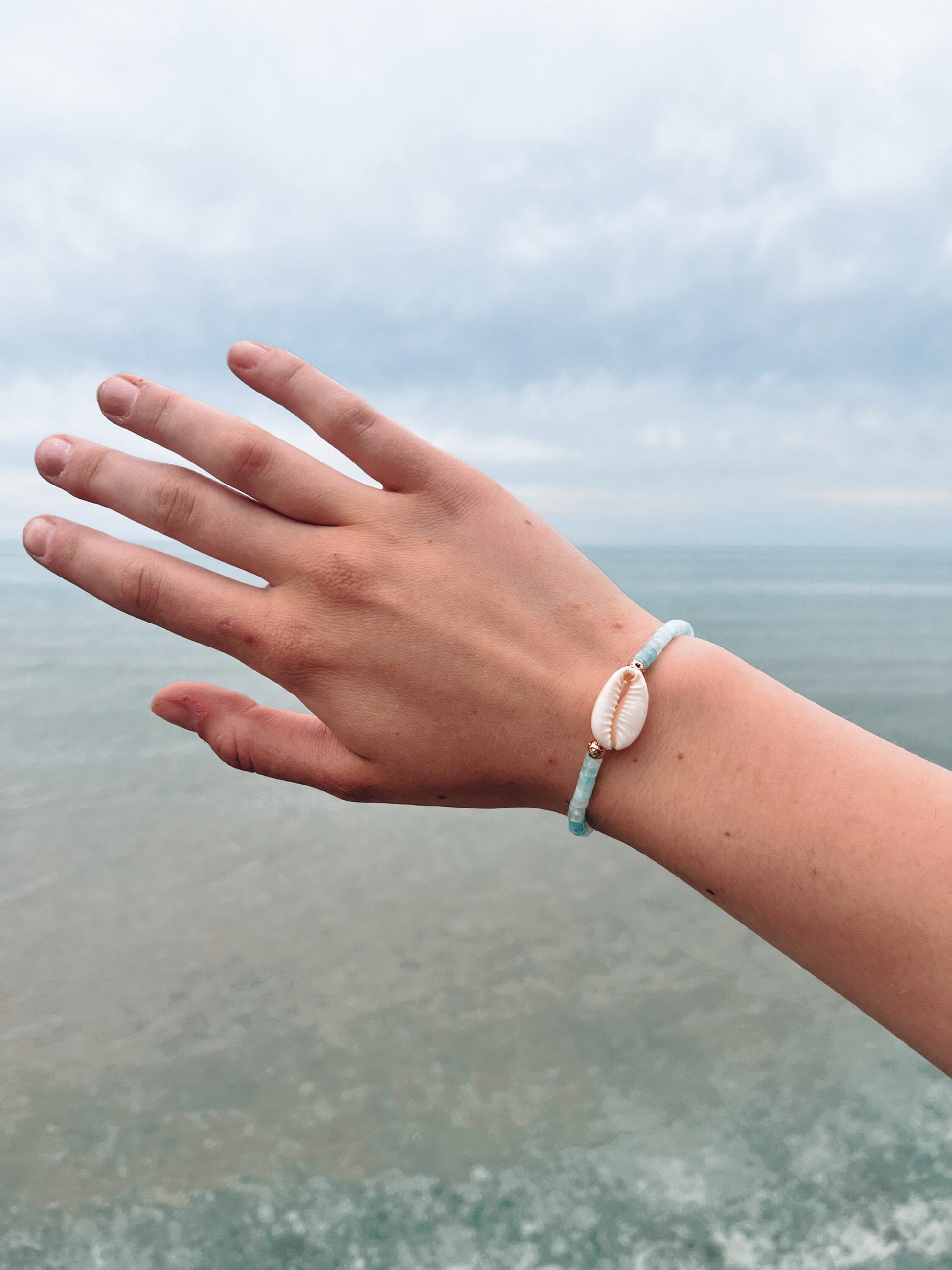 Puka Shell Bracelet | Quartz Bracelet | Summer Beach Bracelet | Summer Bracelet | Vacation Bracelet | waterproof bracelet | Gold plated My Store